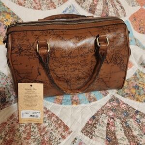 Patricia Nash Saddlebag Purse. NEW WITH TAGS AND STORAGE BAG